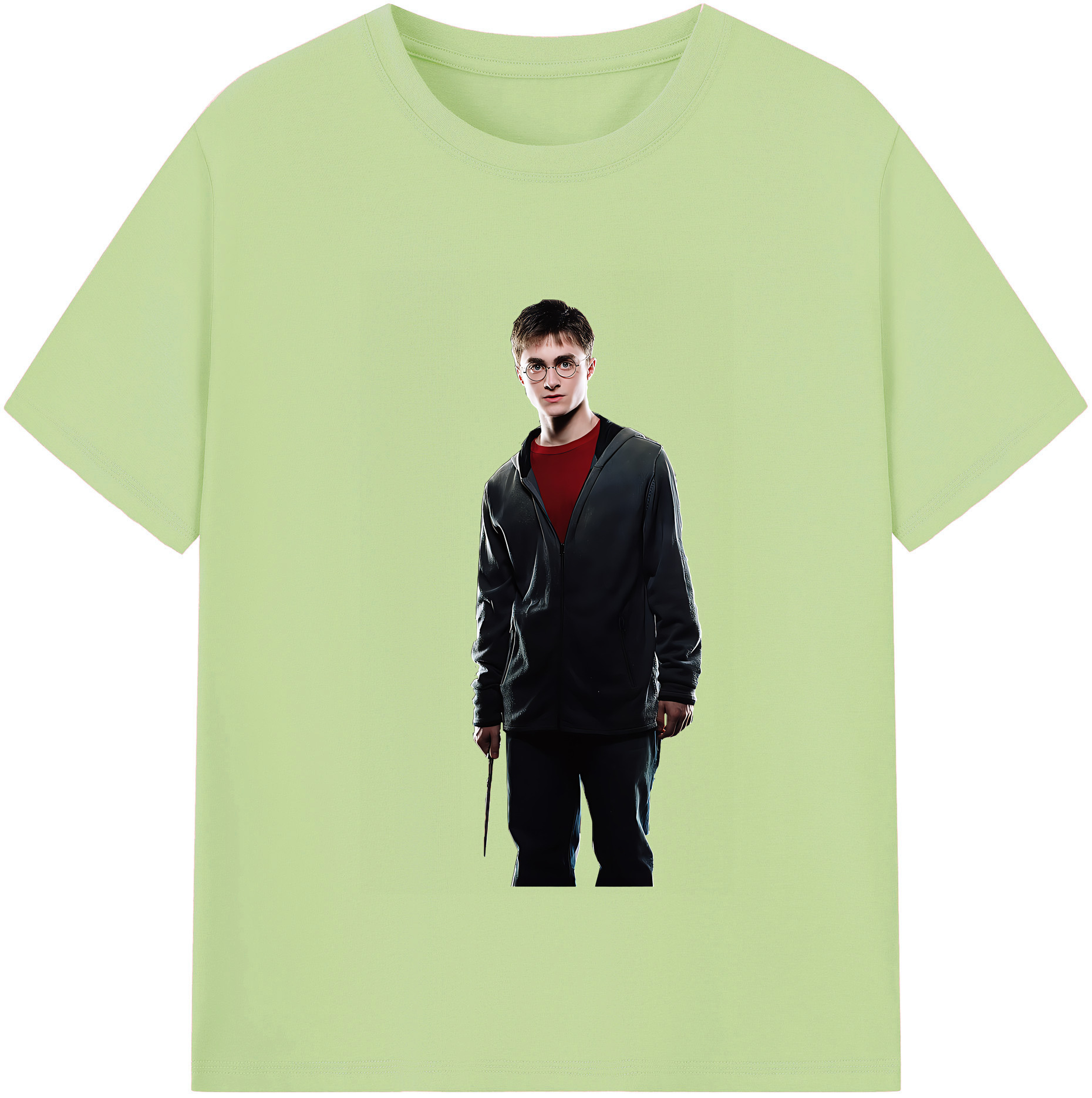 （画像用） Harry Potter ハリー・ポッターシリーズ 綿100％半袖Tシャツ（フロントプリント）
